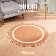 Dekoruma SHIORI Round Carpet with Pattern Diameter 100 cm