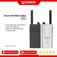 Xiaomi Mi Walkie Talkie Lite HT Intercom Mijia Smart Walkie Talkie - Hitam