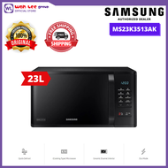 SAMSUNG Solo Microwave Oven with Quick Defrost 23L (MS23K3513AK/SM) WAH LEE STORE WAH LEE GROUP