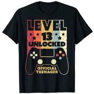 13th Birthday Shirt. Level 13 Unlocked, Official Teenager T-Shirt