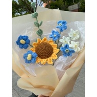 Handmade Wool Bouquet Gift 14 / 2, 8 / 3 Meaning