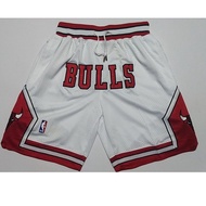 Shorts Chicago Bulls Sports shorts white Pocket version