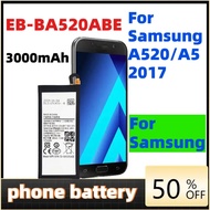 Phone battery EB-BA520ABE 3000mAh Battery For Samsung Galaxy A5 2017 Edition A520 SM-A520F A520K A52
