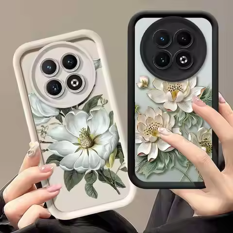 Realme12 Blooming White Flowers Sky Eye Ladder Phone Case For Realme 11 10 9i 9Pro 9i 9ProPlus 9 8i 