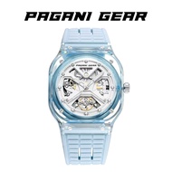 Pagani Gear Jam Tangan Lelaki Men's Rubber Quartz Watch PG-G2001