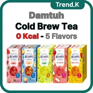 Damtuh / 0Kcal Cold Brewed Tea 5 Flavors/ Diet Drink/ Zero calories Tea/ 20 Tea bags