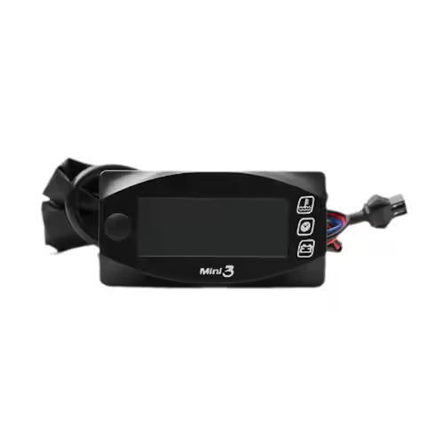 Motorcycles Accessories Temperature Voltmeter Time Display Mini 3 In 1 LED Digital Instrument Motorc