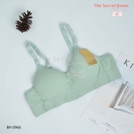 TALLY BRA DAILY KNIT BRA 0966 I CUP a I THIN FOAM I WIRELESS I HOOK 3 I SIZE 34 - 38 I 3/4 CUP | KNI