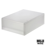 มูจิ กล่องเก็บของโพลีโพรพิลีน - MUJI PP Storage Case / Shallow 26 × 37 × 12 cm