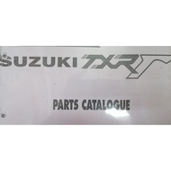 SUZUKI PARTS BOOK CATALOGUE - V100 / GAMA / SMASH / RC80 / STEP / RGV / TRS / NEX110