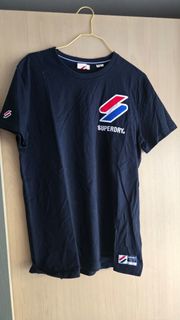 Superdry 黑色短袖T恤