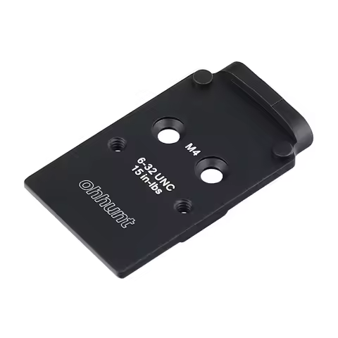 ohhunt Red Dot Adapter Plate Compatible with Footprint for VP9 Optics | Compatible with Holosun 407C