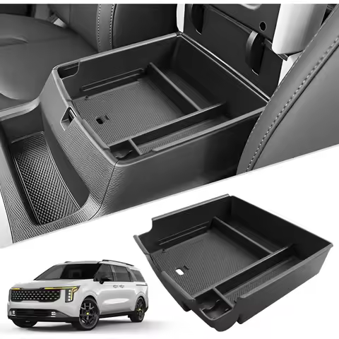 for 2025 Kia Carnival Center Console Organizer for 2025+ Kia Carnival (LX/LXS/EX/SX/SX Prestige) Con