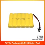 7.2V AA Rechargeable NI-CD Battery Pack