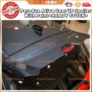 Perodua Ativa spoiler OEM Gear Up spoiler ABS with paint bodykit