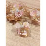 CARNIVAL PINK FLOWER 3D FLOWER PINK YELLOW