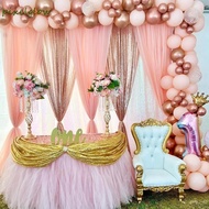 PIXELGLOW Sequin Backdrop Curtain, Colorful Funny Sparkly Sequin Backdrop, Background Drapes Polyest