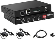USB 2.0 Extender Over Single Mode Fiber Up to 20km, Multi Mode Fiber 300m Or Cat5 150m, Long Range T