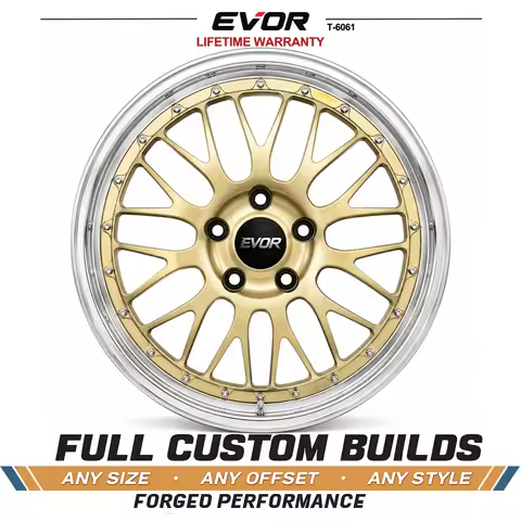 Lightweight Forged Wheels Two-Pieces Rims for Car High Performance 18 Inch 19 Inch 20 Inch LM Style 