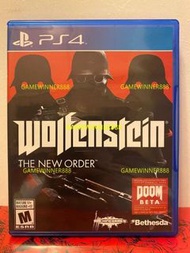 （中古二手）PS4遊戲 德軍總部 新秩序 WOLFENSTEIN The New Order 美版英文版