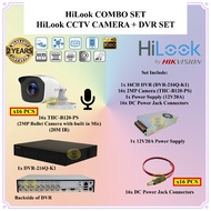 HiLook DVR+Camera Combo Set 1080P 16CH DVR +2MP Audio Fixed Mini Bullet Camera