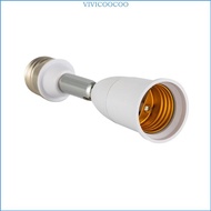 VIVI 180 Degree Bendable E26 E27 Light Bulb Socket Extender E27 to E27 Adjustable Socket Converter