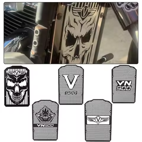 For KAWASAKI Vulcan 900 VN900 Classic LT Custom VN 900 2006 - 2023 2024 Motorcycle Radiator Cover Be