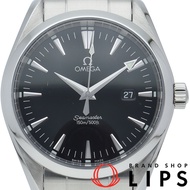 นาฬิกาข้อมือผู้ชาย Omega Seamaster Aqua Terra Quartz ขนาด 39.2 มม. รุ่น 2517.50 ตัวเรือนสแตนเลส สีดำ