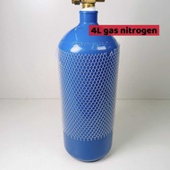 mini portable gas oxygen , nitrogen cylinder tank 4L heavy duty for aircond/stainless steel welding/