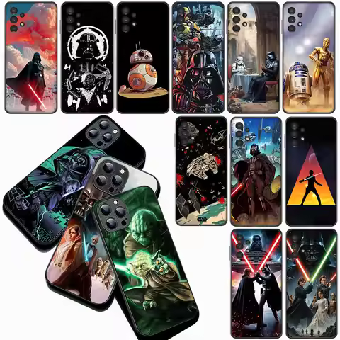 Yodas Stars Darths j-Jedis Vader Wars Soft Phone Cover for Huawei P30 P20 Mate 20 10 Lite Pro Y9 Pri