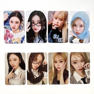 aespa armageddon aespa photocard Aespa Zha 2025season greeting Desk Calendar Selfie Photocard Fixed 