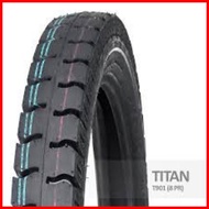 ◊☜ ⊙ Power Tire Titan T901 8 Ply Rating Motorcycle Tire (Banana / Bulldog Type) HEAVY DUTY