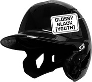 3N2 Pro Clutch Baseball Helmet - High-Impact Shell, Moisture-Wicking Padding - Glossy - One Size (Yo