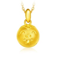 CHOW TAI FOOK 999 Pure Gold Pendant - Dang-Dang  Zodiac (Snake)