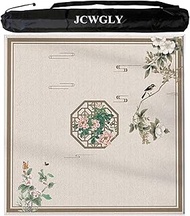 Chinese Square Mahjong Mat For Tables Poker Cards Board Games Tablecloth Anti Slip And Noise Reducti