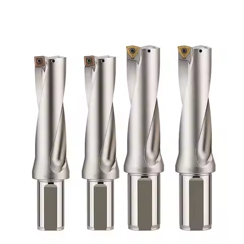 U Drill 2D 3D 13-40mm Indexable Internal Cooling Carbide Drill with SPMG WCMT Insert CNC Lathe Holde