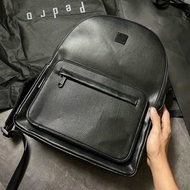 Balo nam Pedro 2 ngăn trơn logo vuông