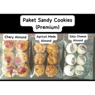 Termurah Sandy Cookies Premium Mix 3 Rasa