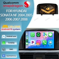 Android 15 Car Radio For Hyundai SONATA NF 2004 - 2007 2008 WIFI+ 4G LTE DSP Systems QLED RDS Head U