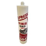 FINESIL 5842 耐高溫矽利康 銀鋁色 300ml  1瓶