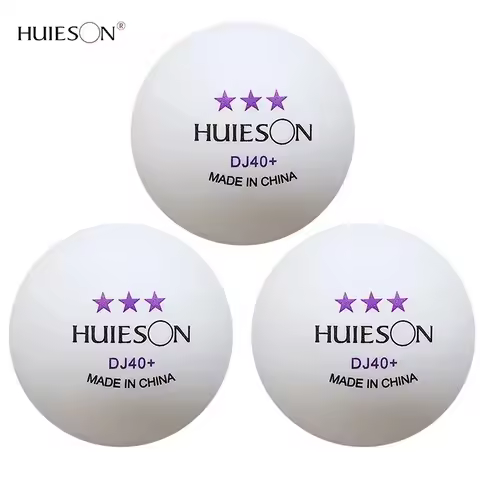 Huieson Premium Quality 3 Star ABS Ping Pong Balls DJ40+ 2.8G 40MM+ Three Star Table Tennis Balls fo