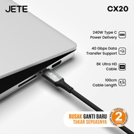 JETE CX20 240W 8K Resolution data cable