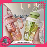 KyuKyu Ice Cream Tumbler Sanrio Character Drinking Bottle 500 - 1300 ML