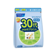 FANCL - 30代男性綜合營養維他命補充丸30小包藍色 平行進口