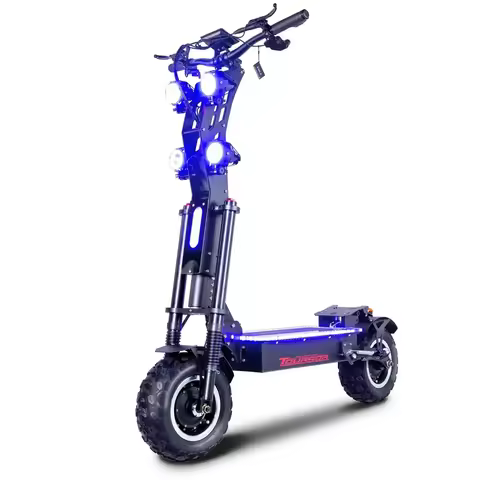 TOURSOR X14 5000W*2 Dual Motor Electric Scooter For Adults 72V35Ah Battery E-Scooter 14" Off-road Ti