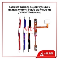 TOMBOL ONE SET OF VOLUME ON/OFF BUTTON + FLEXIBLE VIVO Y11 / VIVO Y12 / VIVO Y15 / VIVO Y17 ORIGINAL