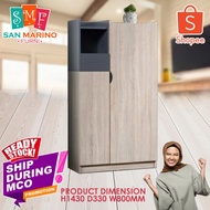 [SHIP DURING MCO] Light Brown Shoes Cabinet / Shoes Rack / Rak Kasut / Shoes Cabinet / Shoes Storage