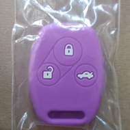 TOMBOL ORIGINAL GOODS! SILICONE CONDOM SILICON COVER CASING CAR KEY HONDA CIVIC ODDESEY 3 BUTTON