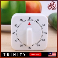 1 Hour 60 Minutes Manual Timer Classic Design USA Style Mechanical Reminder Alarm Clock Kitchen Time