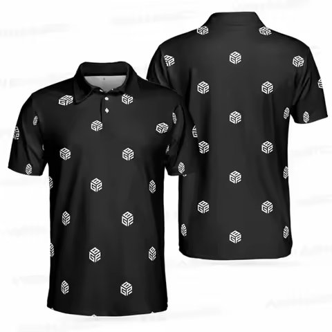 New Golf Wear T-shirt Men Coach Para Polo Baseball Jersey Manga Corta Fishing Tops Badminton Breatha